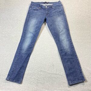 Levis Womens Jeans 13M Straight Leg Low Rise Blue Denim Genuinely Crafted Casual